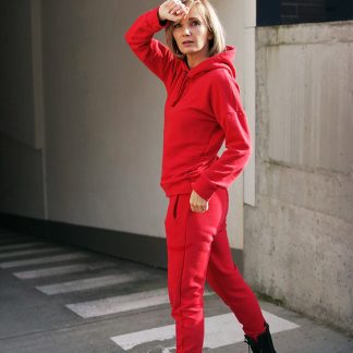 Leisure suit MODERN red