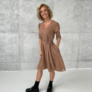 Dress ALL IN ONE brown