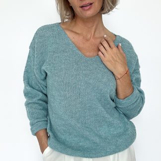 Sweater THICK turquoise