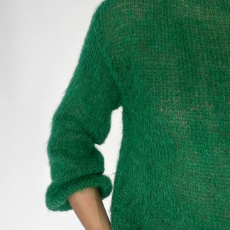 Megztinis THIN žalias